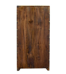 19th Century Tall Campaign Chest of Drawers — thumbnail 4
