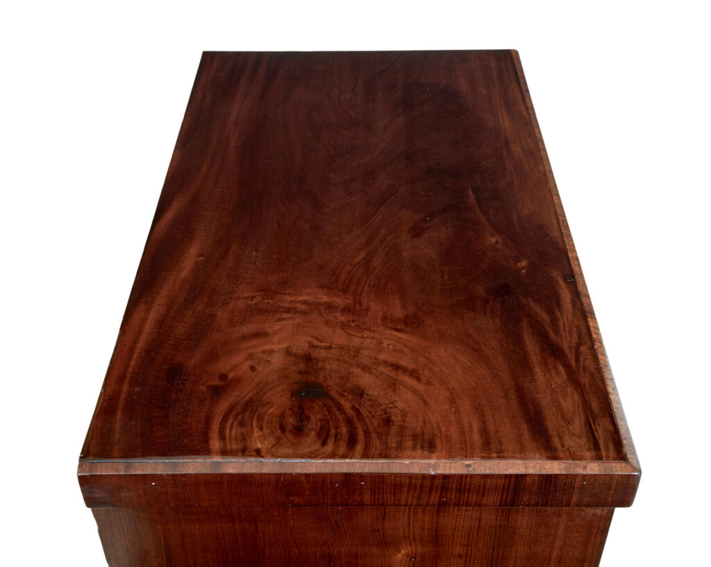 19th Century Biedermeier Mahogany Chest of Drawers — image 9