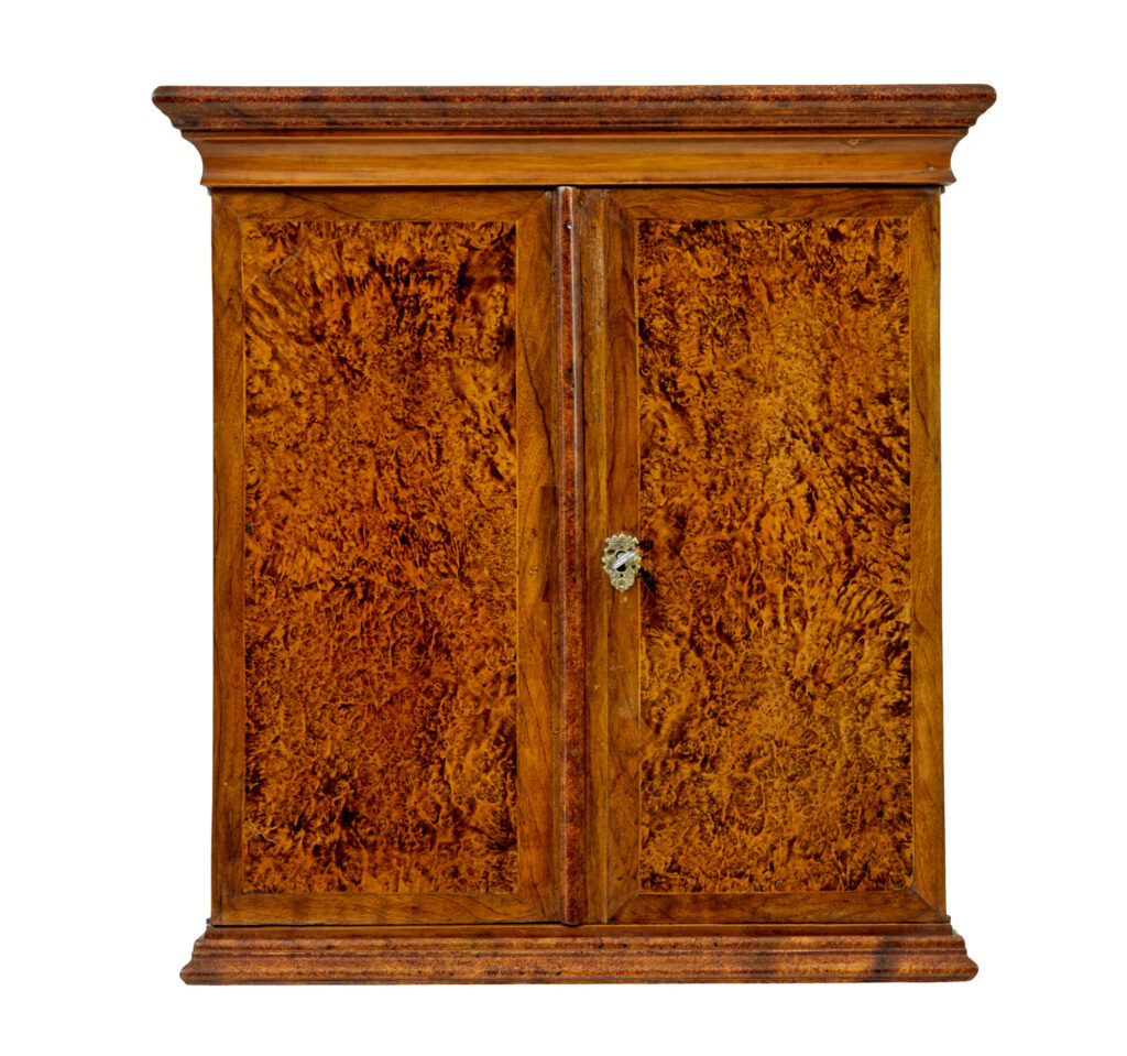 Mid 19th Century Swedish Alder Root Wall Cupboard — image 3