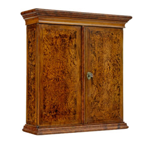 Mid 19th Century Swedish Alder Root Wall Cupboard — thumbnail 1