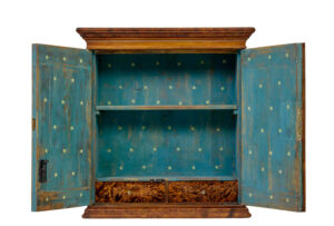 Mid 19th Century Swedish Alder Root Wall Cupboard — thumbnail 7