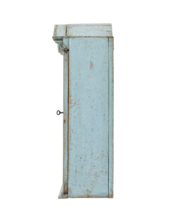 Mid 19th Century Swedish Painted Pine Wall Cupboard — thumbnail 4