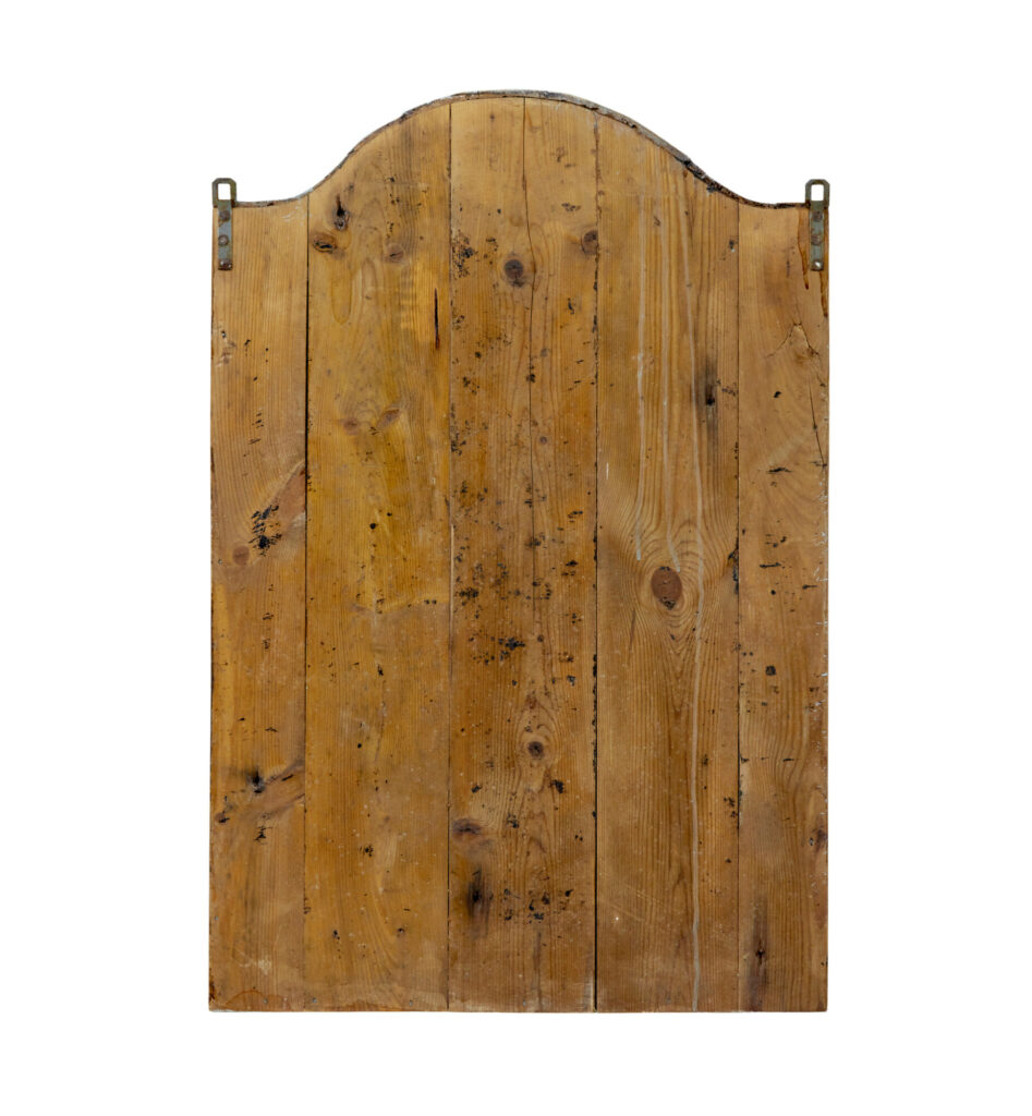 Mid 19th Century Swedish Painted Pine Wall Cupboard — image 3