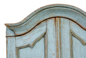 Mid 19th Century Swedish Painted Pine Wall Cupboard — thumbnail 7
