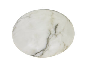 Swedish Alabaster Art Deco Hanging Dish Light — thumbnail 6