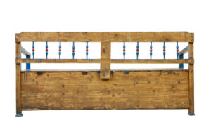19th Century Traditional Hand Painted Bench — thumbnail 7