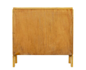 Swedish Mid Century Small Birch Chest of Drawers — thumbnail 5