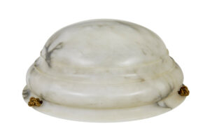 Art Deco Period Domed Alabaster Pendant Light — thumbnail 6