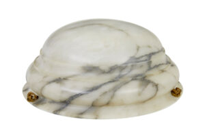 Art Deco Period Domed Alabaster Pendant Light — thumbnail 5
