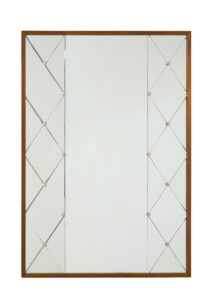 Mid 20th Century Swedish Wall Mirror by Glas &Amp; Tra — thumbnail 1