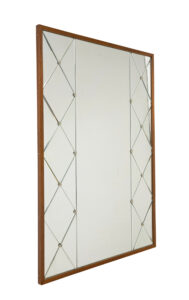 Mid 20th Century Swedish Wall Mirror by Glas &Amp; Tra — thumbnail 5