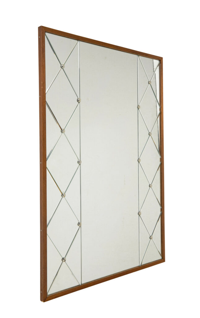 Mid 20th Century Swedish Wall Mirror by Glas &Amp; Tra — image 5