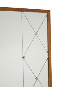 Mid 20th Century Swedish Wall Mirror by Glas &Amp; Tra — thumbnail 4