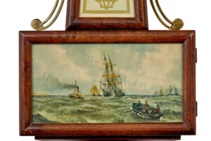Early 20th Century New Haven Banjo Wall Clock — thumbnail 5