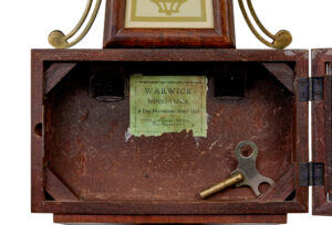Early 20th Century New Haven Banjo Wall Clock — thumbnail 4