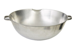 Mid Century Stainless Steel Bowl — thumbnail 4