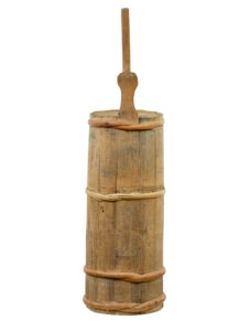 Traditional 19th Century Scandinavian Pine Butter Churn — thumbnail 2