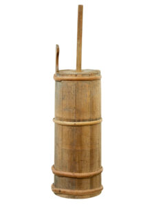 TRADITIONAL 19TH CENTURY SCANDINAVIAN PINE BUTTER CHURN