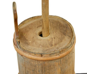 Traditional 19th Century Scandinavian Pine Butter Churn — thumbnail 7