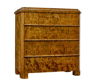 19th Century Swedish Birch Chest of Drawers — thumbnail 1