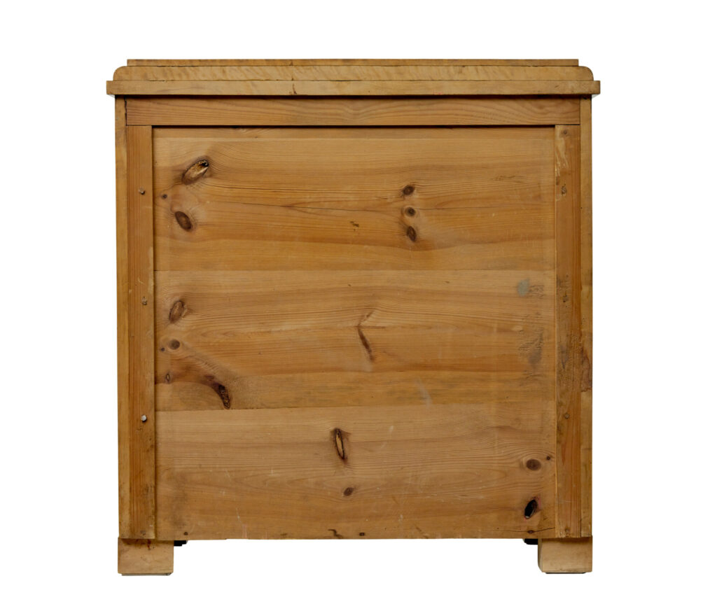 19th Century Swedish Birch Chest of Drawers — image 5