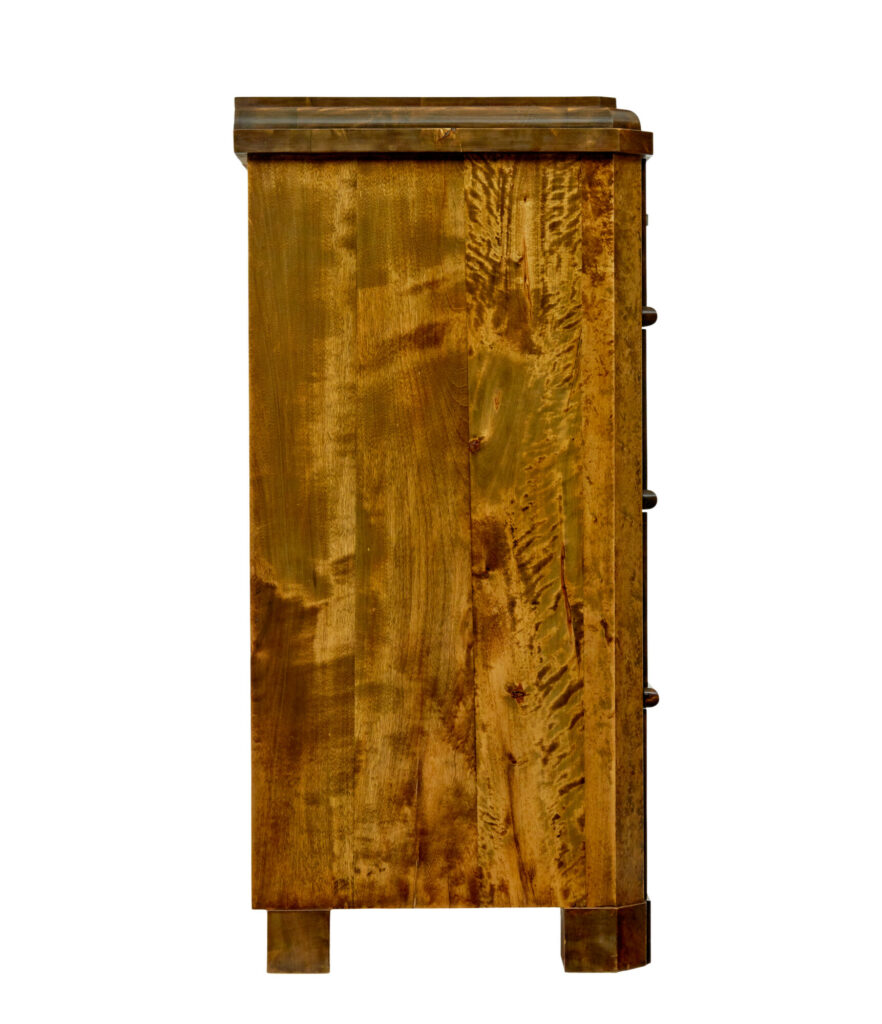 19th Century Swedish Birch Chest of Drawers — image 4