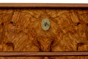 19th Century Swedish Burr Walnut Chest of Drawers — thumbnail 4