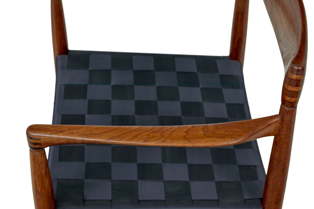 Pair of Mid Century Teak Armchairs by Bramin — image 2