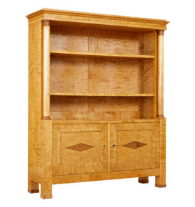 Early 20th Century Birch Empire Revival Bookcase — thumbnail 1