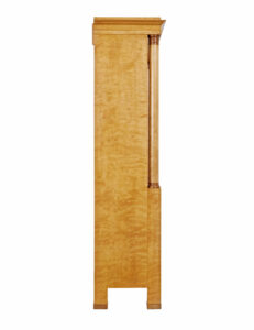 Early 20th Century Birch Empire Revival Bookcase — thumbnail 9
