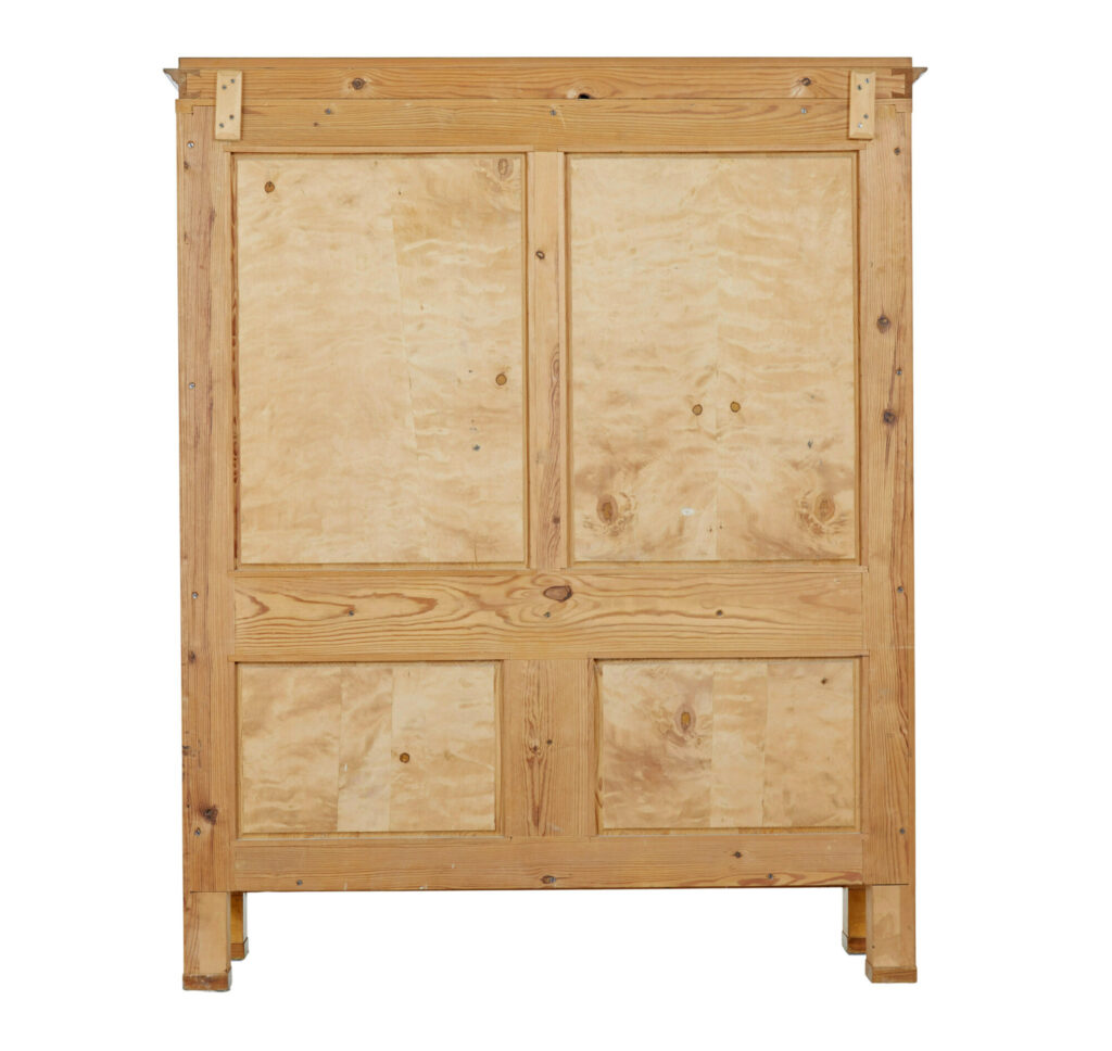 Early 20th Century Birch Empire Revival Bookcase — image 8