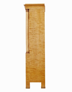 Early 20th Century Birch Empire Revival Bookcase — thumbnail 7