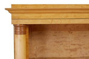 Early 20th Century Birch Empire Revival Bookcase — thumbnail 6