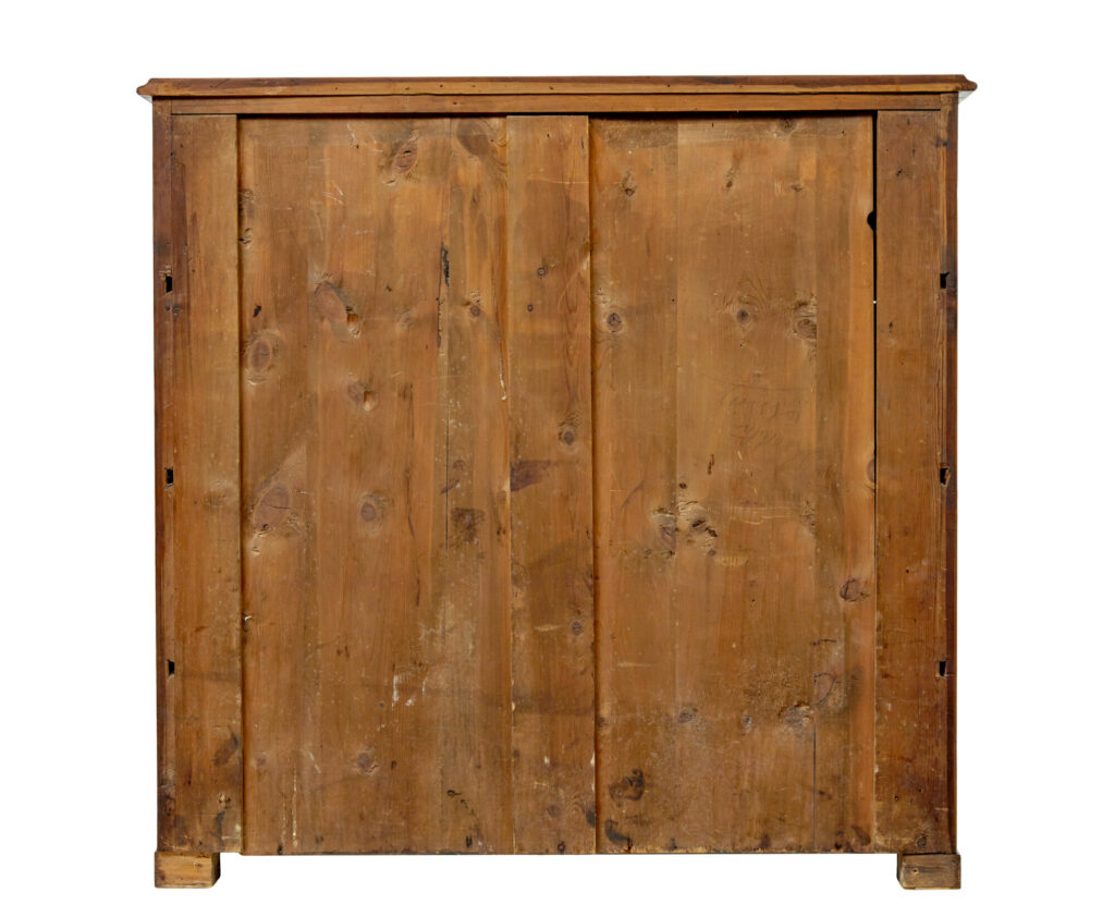 19th Century Scandinavian Burr Walnut Chest of Drawers — image 6