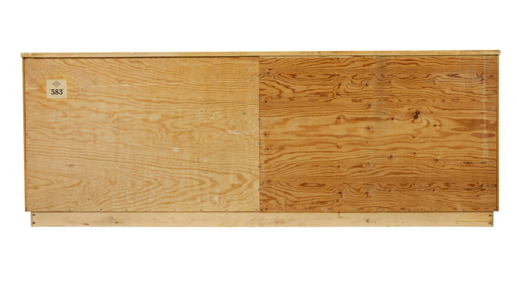 Mid Century Swedish Elm Low Bookcase by Tmf Ab — image 7