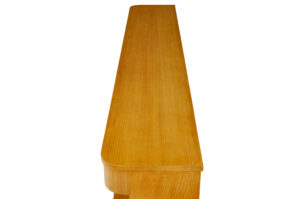 Mid Century Swedish Elm Low Bookcase by Tmf Ab — thumbnail 5