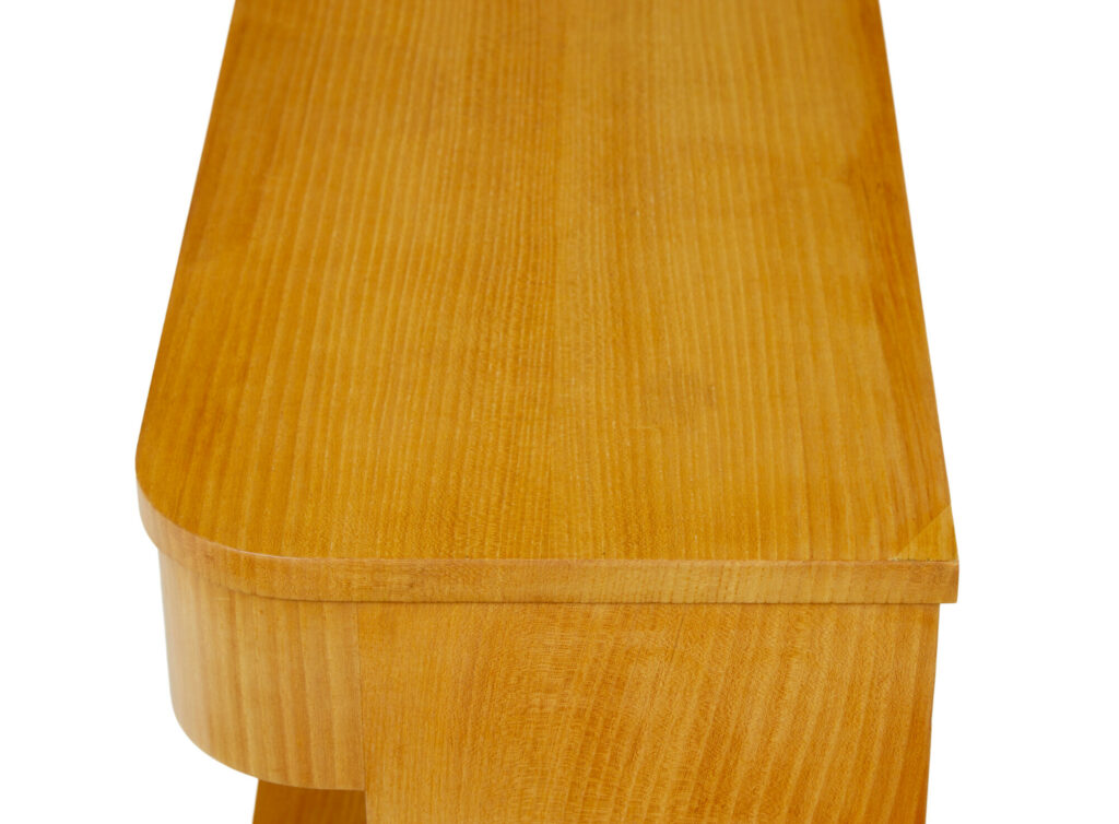 Mid Century Swedish Elm Low Bookcase by Tmf Ab — image 4