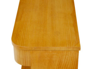 Mid Century Swedish Elm Low Bookcase by Tmf Ab — thumbnail 4