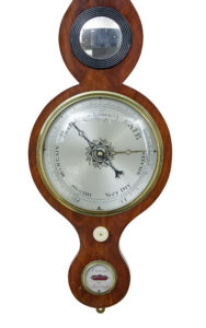 19th Century Mahogany Barometer — thumbnail 2