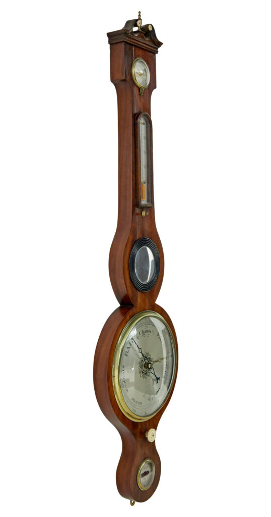 19th Century Mahogany Barometer — image 3