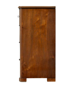 19th Century Burr Walnut Swedish Chest of Drawers — thumbnail 4