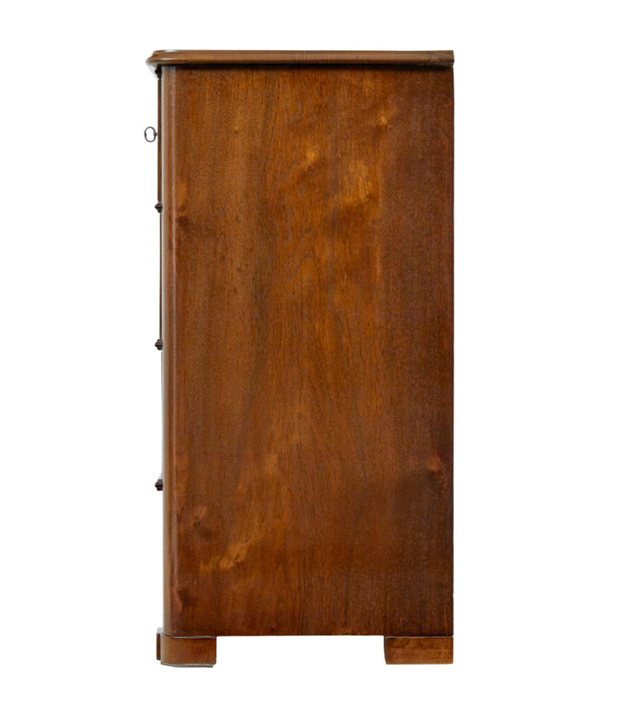 19th Century Burr Walnut Swedish Chest of Drawers — image 4