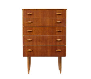 Danish Mid Century Teak Chest of Drawers — thumbnail 7
