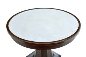 19th Century Oak and Copper Aesthetic Movement Center Table — thumbnail 7