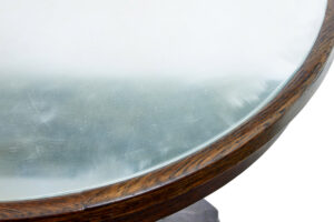 19th Century Oak and Copper Aesthetic Movement Center Table — thumbnail 6
