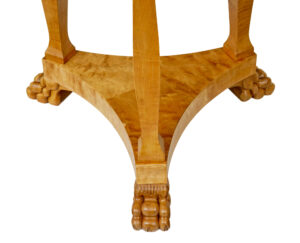 19th Century Swedish Birch Empire Revival Tray Table — thumbnail 3