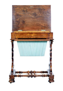 19th Century High Victorian Burr Walnut Occasional Table — thumbnail 7