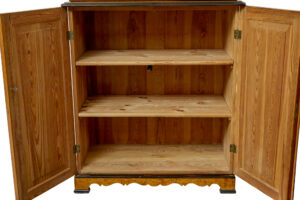 19th Century Birch and Pine Gothic Revival Architectural Cabinet — thumbnail 4