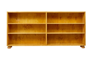 Swedish Mid Century Open Birch Bookcase — thumbnail 2