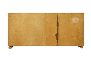 Swedish Mid Century Open Birch Bookcase — thumbnail 7